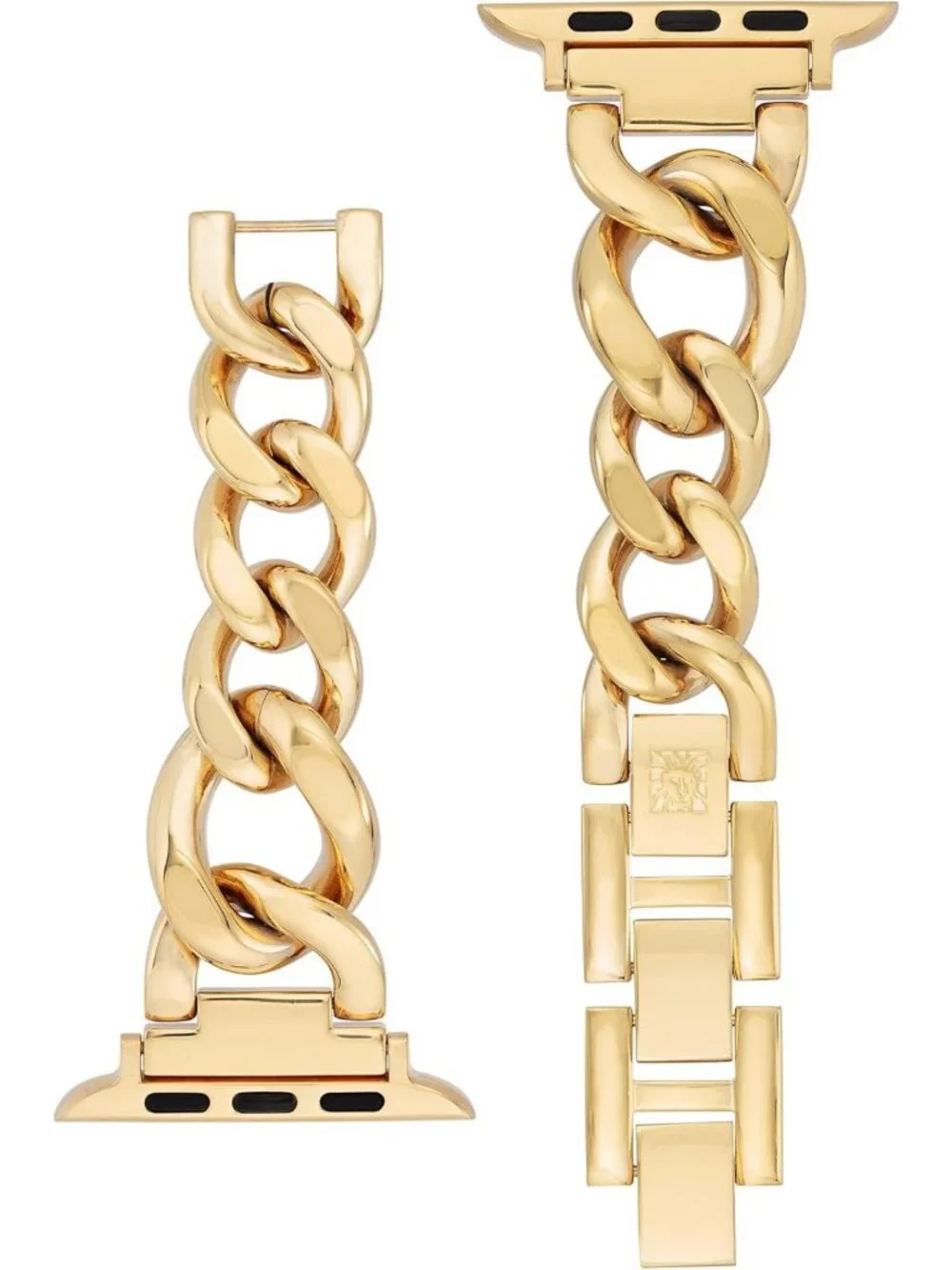 Stylish Adjustable Chain Bracelet for Apple Watch - Secure Replacement Band